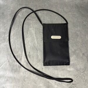 Limited London Paris New York Crossbody, Black, Silver